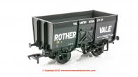 37-428 Bachmann 16 Ton Steel Slope-Sided Mineral Wagon 'Rother Vale' Black - Era 3.